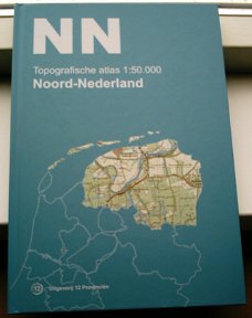 Topografische atlas Noord-Nederland(12 Provincien).