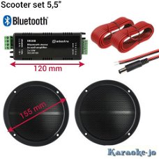 Scooter Buetooth set 5,5 inch speakers (5M-A215)