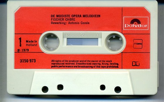 Fischer Chöre De mooiste opera melodieën 10 nrs cassette - 5