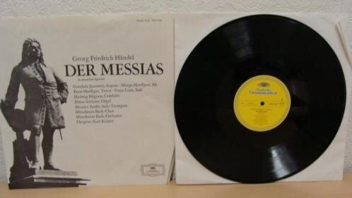 G.F. HANDEL - Der Messias Label : Deutsche Grammophon 138952 - 1