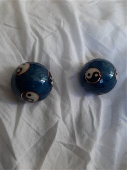 2 Chinese Meridiaan bollen / gezondheidsbollen - 1