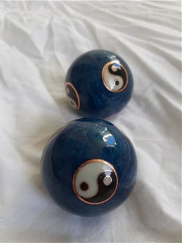 2 Chinese Meridiaan bollen / gezondheidsbollen - 4