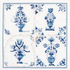 Borduurpakket ANTIEK DELFTS BLAUW NIEUW !