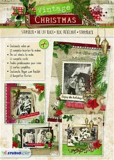 3D Stansblok - Vintage Christmas STANSBLOKSL56