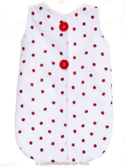 Annabel 46 cm Slaapzak Lieveheersbeestjes