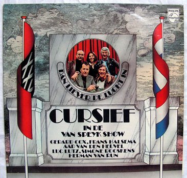 CURSIEF in de van Speyk Show Dan liever de lucht in LP 1975 - 1
