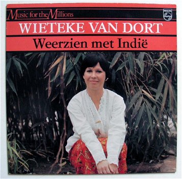 Wieteke van Dort Weerzien met Indië 14 nrs lp 1978 ZGAN - 1