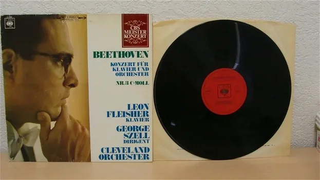 LUDWIG VAN BEETHOVEN - Konzert fur klavier und orchester No.3 in C-moll Label : CBS S 61004 - 0