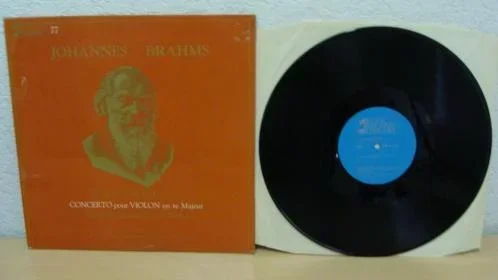 J. BRAHMS - Vioolconcerten Label : BASID RECORD LIBRARY BRL 77 - 0