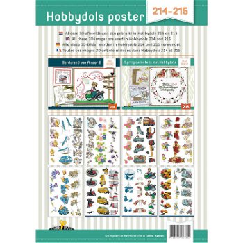 Hobbydols Knipvellen Poster 214-215 KVPHD214215 - 0