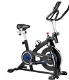 Indoor Cycling Bike with 4-Way Adjustable Handle & Seat, Home Fitness Stationary - 1 - Thumbnail