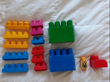 Mega Bloks / Mega Duplo grote set - 4