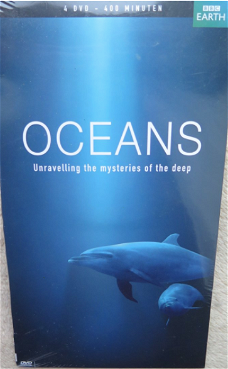 Oceans - Unraveling The Mysteries Of The Deep  (4 DVD) Nieuw/Gesealed  BBC  Longsleeve