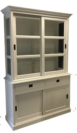 Buffetkast Putten wit 140 x 50/40 x 220cm