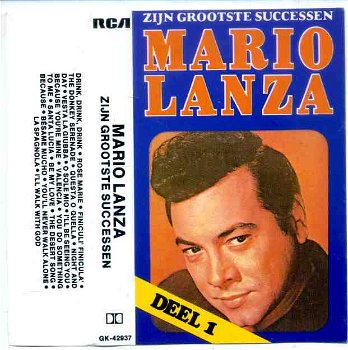 Mario Lanza zijn grootste successen 40 nrs 2 cassettes ZGAN - 1