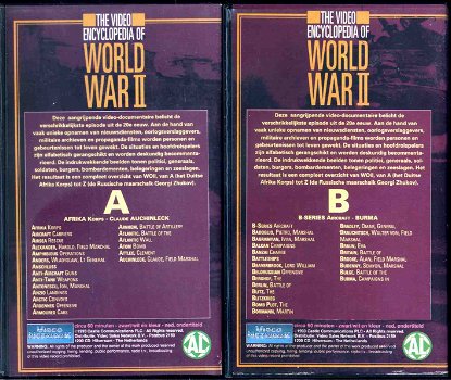 The Video Encyclopedia of World War II 10 VHS banden MOOI - 3