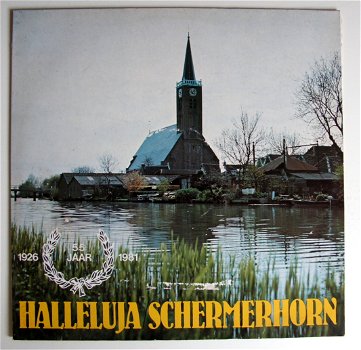 Halleluja Schermerhorn 55 jaar 13 nrs LP 1981 mooie staat - 1