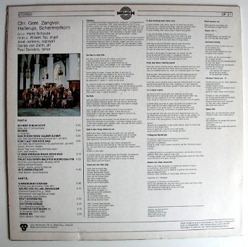 Halleluja Schermerhorn 55 jaar 13 nrs LP 1981 mooie staat - 4