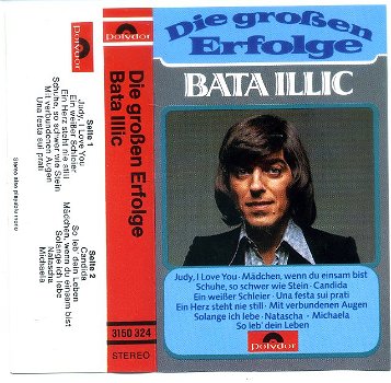 Bata Illic Die Grossen Erfolge 12 nrs cassette 1972 ZGAN - 1