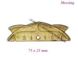 = Slinger uitslagplaatje = oud =43724