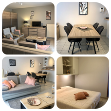 Nieuwpoort Belgische kust mooi nieuw ingericht vakantie- appartement met garage 1-4 prs vlakbij zee