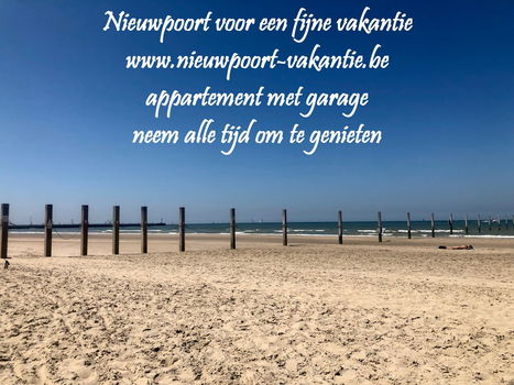 Nieuwpoort Belgische kust mooi nieuw ingericht vakantie- appartement met garage 1-4 prs vlakbij zee - 7