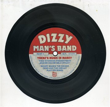 Dizzy Man's Band There's music in money flexi reclame single - 2