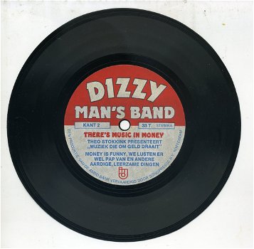 Dizzy Man's Band There's music in money flexi reclame single - 3