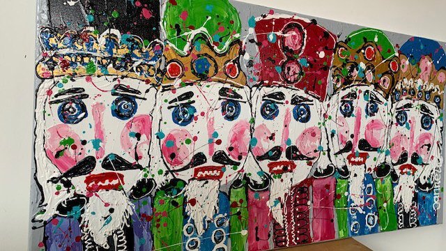 Notenkrakers foute kerst kunst - Afbeelding 3