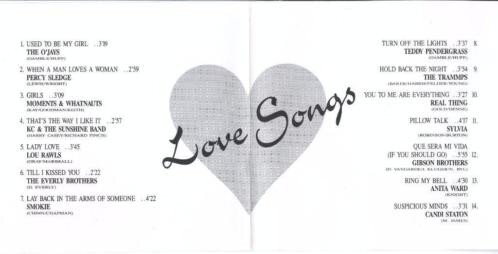 Verzamelcd - Lovesongs - 2
