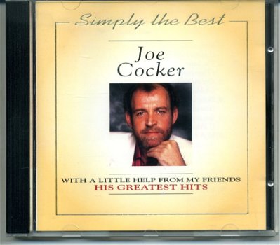 Joe Cocker His Greatest Hits 18 nrs cd 1994 als NIEUW - 0
