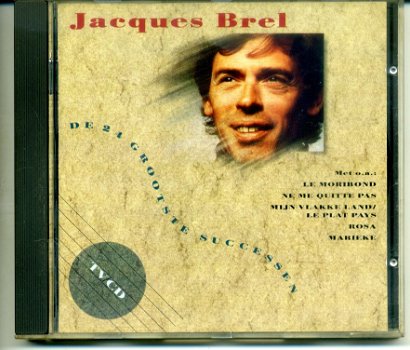 Jacques Brel De 24 grootste successen cd 1988 ZGAN - 0