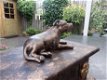 Stafford Terrier beeldje liggend of staand op urn geplaatst - 5 - Thumbnail