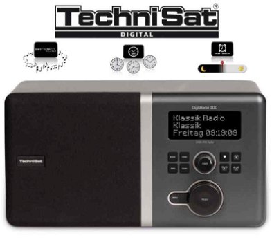 Technisat DAB+ DigitRadio 300 zwart - 0