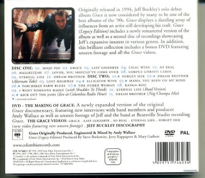 Jeff Buckley Grace Legacy Edition 22 nr 2 cd 1 dvd 2004 ZGAN - 2