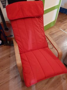 Kussen(hoes) voor Ikea stoel Poäng 