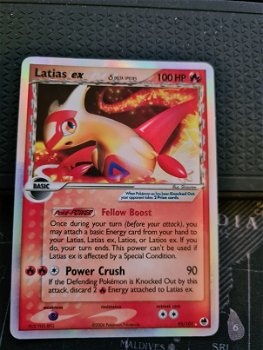 Latias ex (Delta Species) 95/101 Ultra-Rare Ex Dragon Frontiers gebruikt - 0