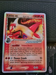  Latias ex (Delta Species)  95/101  Ultra-Rare Ex Dragon Frontiers gebruikt