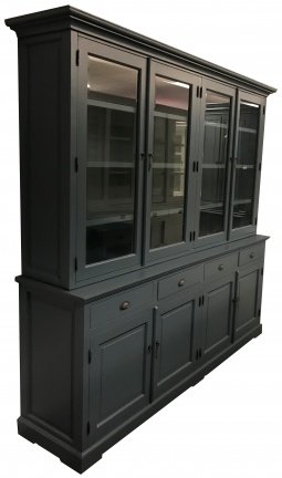 Winkelkast Haarlo Engels groen 220 x 50/40 x 220cm - nr. 1