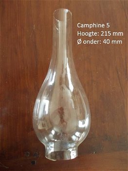 Lampen glas olielamp - 1