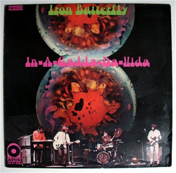 Iron Butterfly In-A-Gadda-Da-Vida 6 nrs LP 1968 USA ZGAN - 1