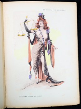 En Scene! Pour la Revue 1901 Japhet - Belle Epoque - 0
