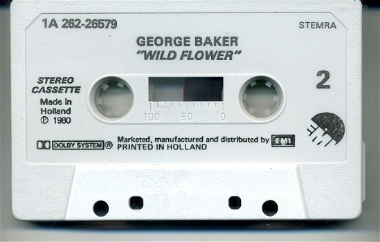 George Baker Wild Flower 10 nrs cassette 1980 ZGAN - 4