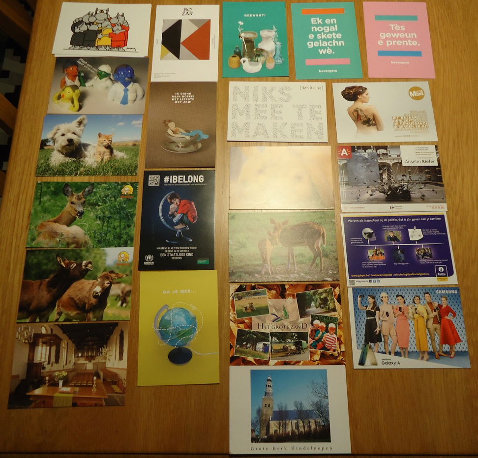 Diverse reclame kaarten van Boomerang uit Europa (80 stuks). - Afbeelding 5