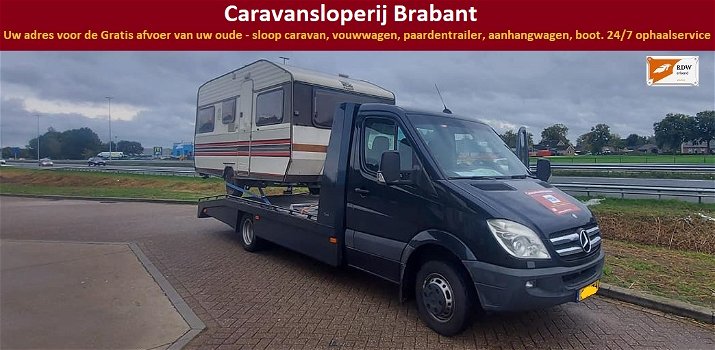 Gratis afvoer van uw oude - sloop caravans door Caravansloperij Brabant - 0