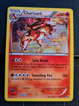 Charizard 19/113 Holo Rare Black & White 11: Legendary Treasures* licht-gebruikt - 0