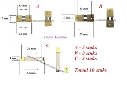 =10 Slingerveren = Duitse kwaliteit =43559