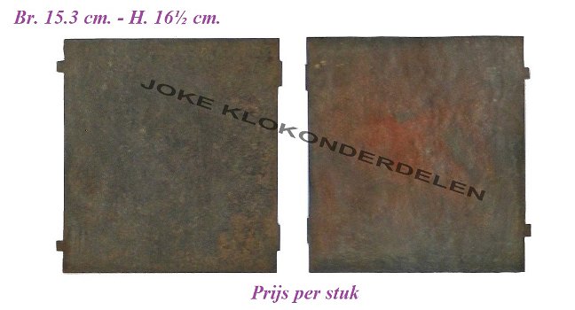 = Onderdeel = Stoelklok = 43735 - 0