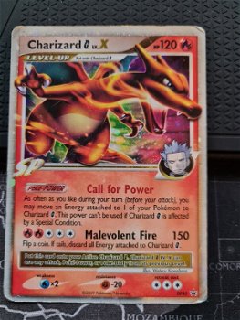 Charizard G LV.X DP45 Ultra Rare Pokemon Diamond & Pearl* zwaar-gebruikt 1 - 0