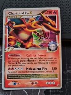 Charizard G LV.X  DP45  Ultra Rare Pokemon Diamond & Pearl* zwaar-gebruikt 2